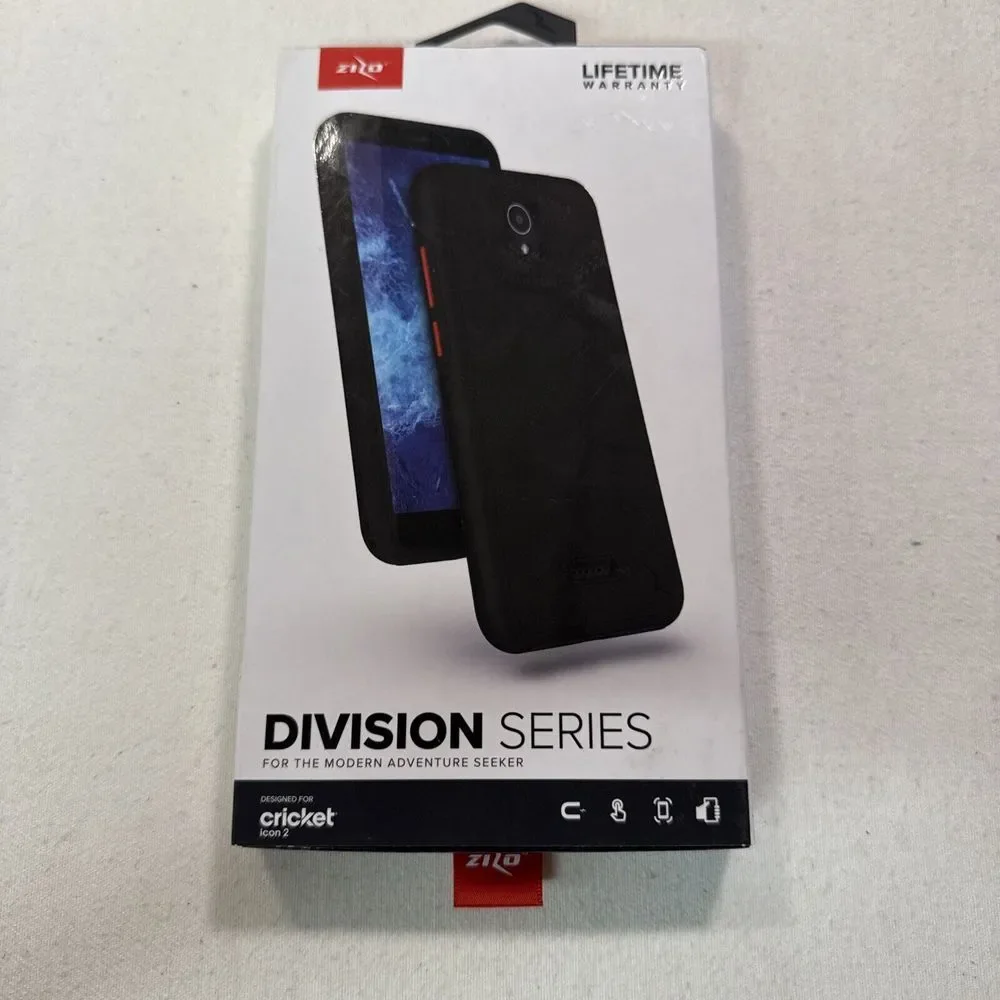 Zilo Division Series Cricket Icon 2‎ Phone Case Black, Magnetic Mount,
